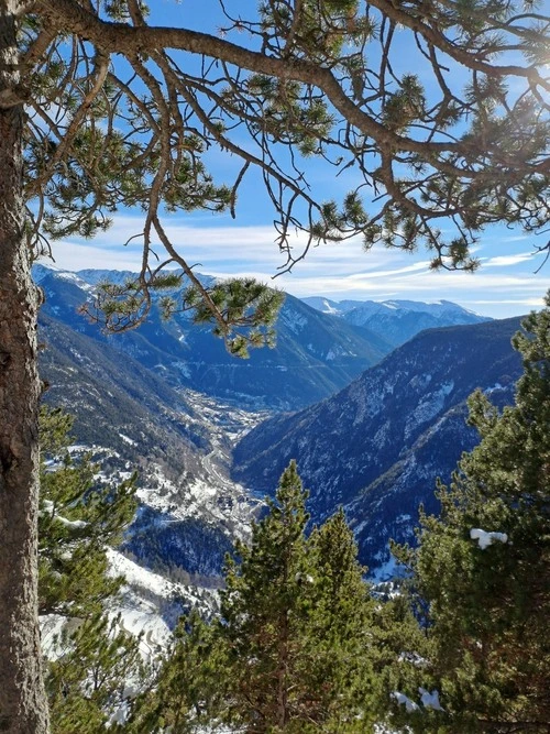 Mirador Canillo - От Mirador del Roc Del Quer, Andorra