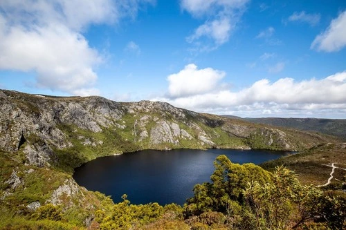 Crater Lake - から Overland Track - South East, Australia