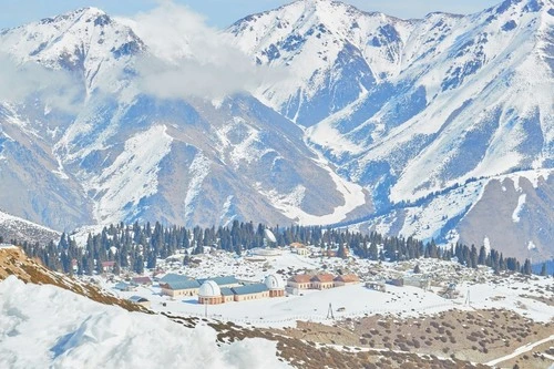 Tien-Shan Observatory - Aus Viewpoint, Kazakhstan