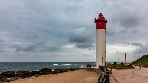 Umhlanga Lighthouse - От Promenade, South Africa