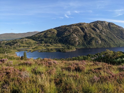 Glenfinnan - 从 On the path from the station museum, United Kingdom