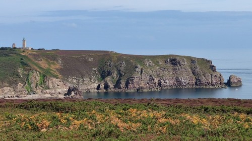 Cap Frehel - Aus Anse des Sévignés - Sentiero passeggiata, France