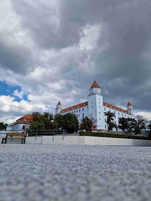 Bratislava Castle - 从 Observation deck, Slovakia