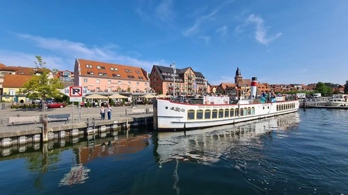 Waren ( Müritz) Hafen - Aus Ausflugsdampfer, Germany