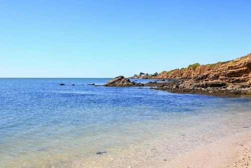 Plage des Granges - Z Près du Dolmen du Crapaud, France