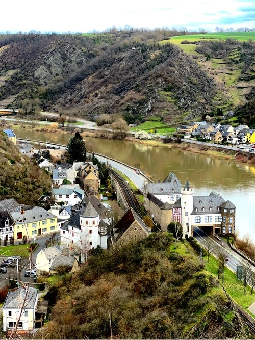 Burg, Gondorf - From Carls Höhe, Gondorf, Germany