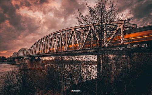 Martinus Nijhoffbrug - Desde Riverside - South, Netherlands