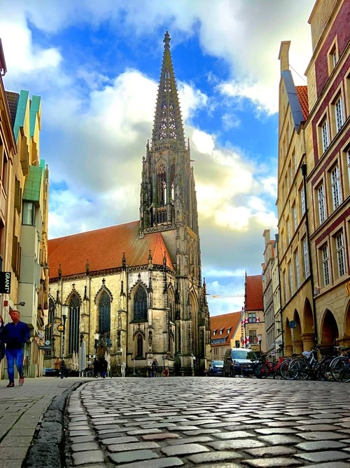 St. Lamberti - Depuis Roggenmarkt, Germany