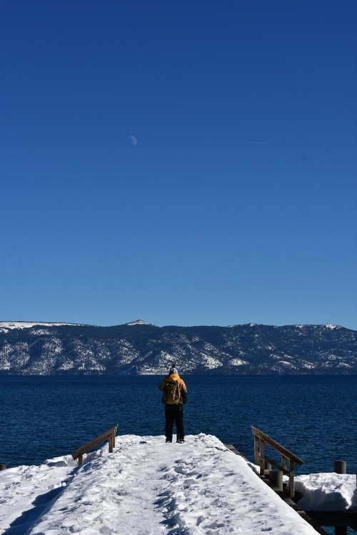 Sugar Pine Point Beach - Aus Entrance of the pier, United States