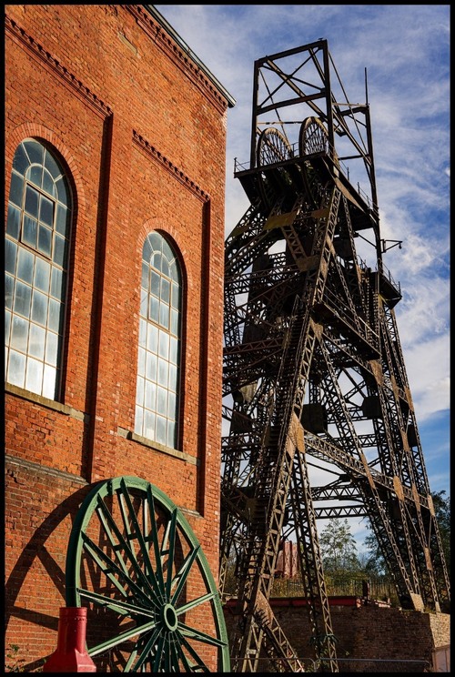 Lancashire Mining Museum - から Mai entrance, United Kingdom