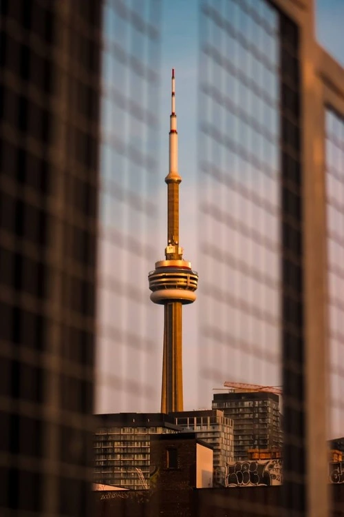 CN Tower - From Parking garage, Canada