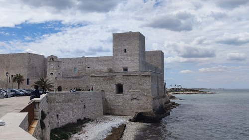 Trani Castle - From Piazza Duomo, Italy