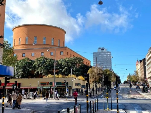 Stockholm Library - From Odengatan, Sweden