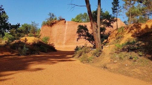 Le Colorado de Rustrel - From Entrance, France