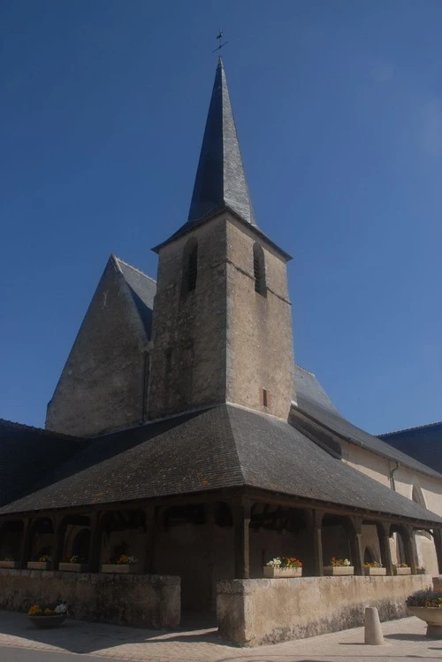 Église Saint Étienne - From Rue du Chêne des Dames, France