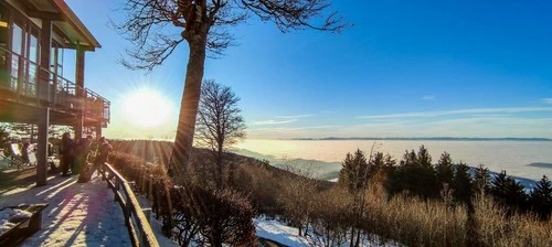 View from Schauinsland - 从 Schauinsland Bergstation, Germany