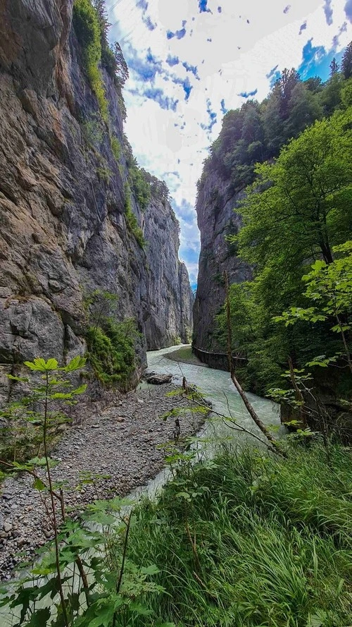 Aareschlucht - Desde Weg entlang der Schlucht, Switzerland