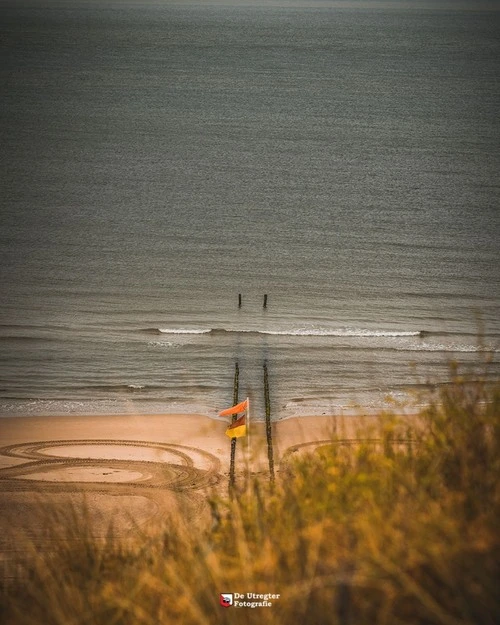 Beach Zoutelande - Desde Bunkermuseum Zoutelande, Netherlands