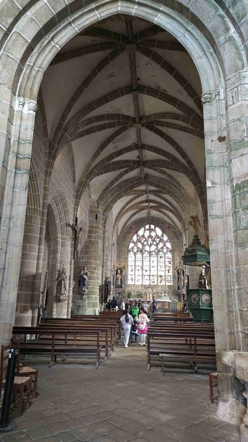 Locronan's Church - Desde Inside, France