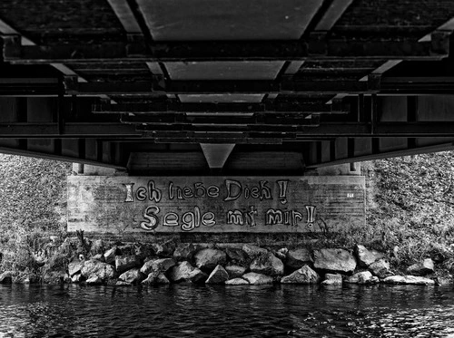 Street Art - Aus Füssener Bridge, Germany