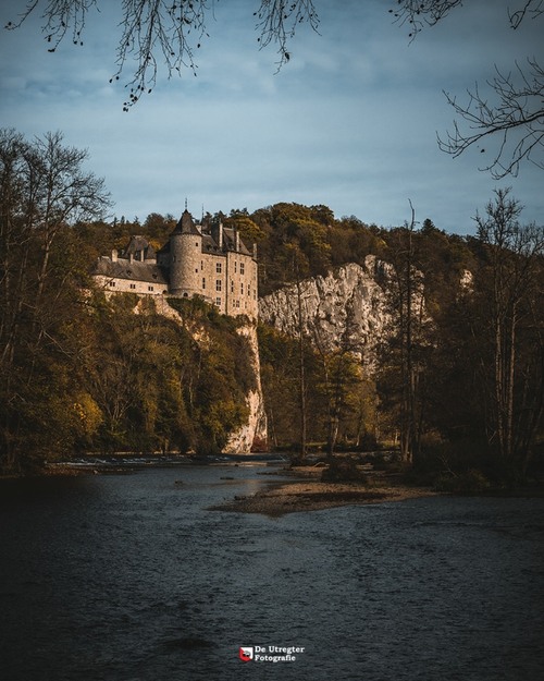 Kasteel Walzin - From Brug Walzin, Belgium