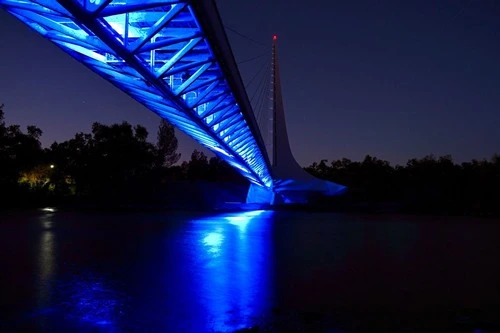 Sundial Bridge - Aus Below, United States