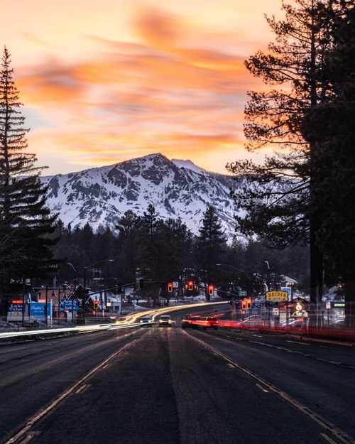 Mt Tallac - От Corner of Hwy 50 and Hebert, United States