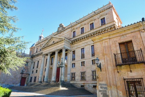 Palacio de Anaya - から Plaza de Anaya, Spain