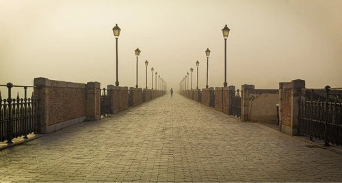 Puente de Palmas - From North side, Spain