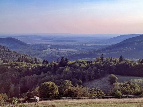 Výhľad na nížinu - Aus Vysoká, Slovakia