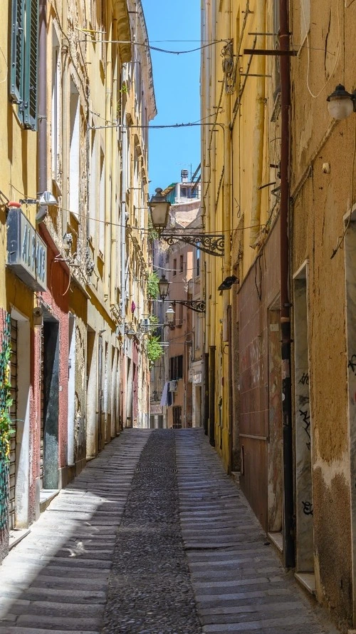 Via Rosello Street - Від Corso Vittorio Emanuele II, Italy