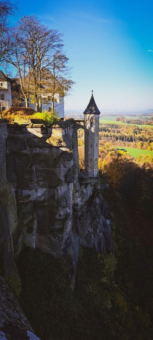 Festung Königstein, Hungerturm - От Festung Königstein, Germany