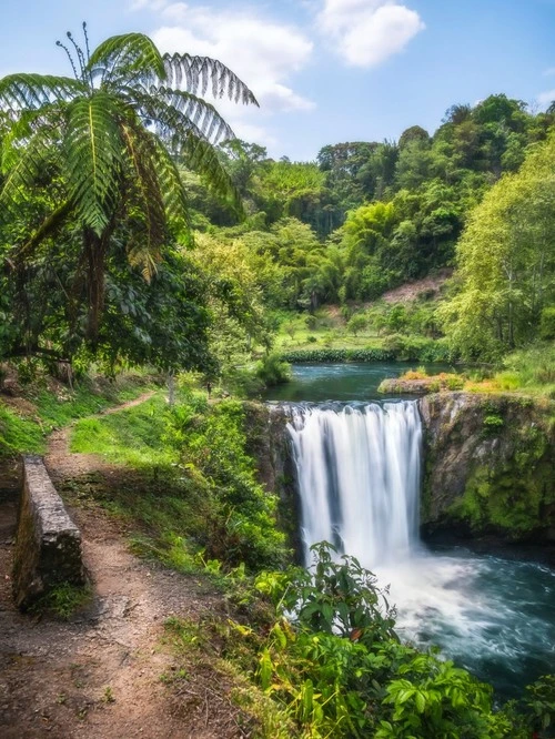 Cascada Tomata - Dari Small trail on rivers south side, Mexico