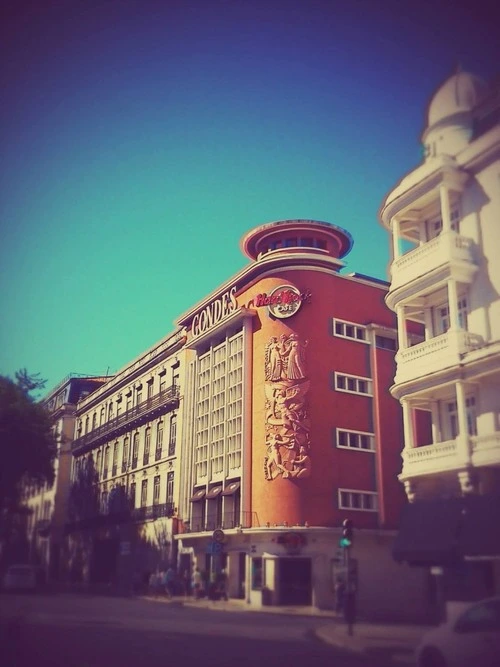 Hard Rock Café - From Praça dos Restauradores, Portugal