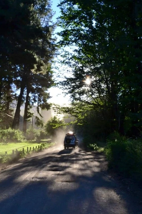 Ruta 108 en Villa Quila Quina - Argentina