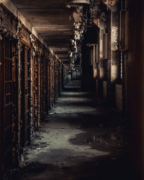 Cell Block - Old Joliet Prison - から South Cell Block Building, United States