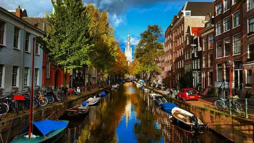 Zuiderkerk - Desde Staalmeestersbrug, Netherlands