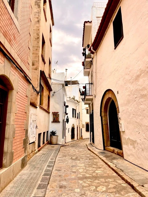 Sitges - From Carrer de Sant Joan, Spain