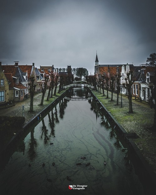 Easterbûtengrêft - 从 South Bridge, Netherlands