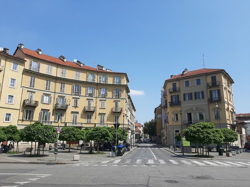 Esedra di Borgo Rossini - From Via Reggio, Italy