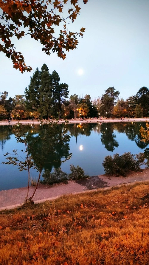 Lago del Parque General San Martín - Argentina