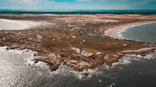 Farol de Cabo Polonio - Aus Drone, Uruguay