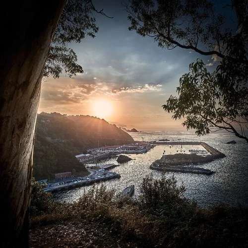 Cudillero Port - Từ Garita Viewpoint, Spain