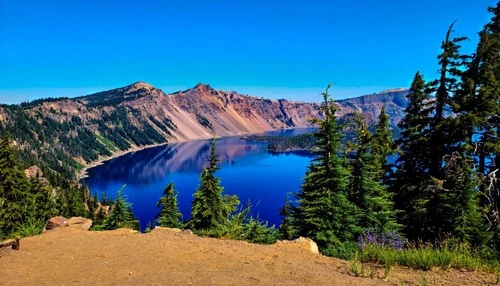 Crater Lake - Aus Rim Drive, United States