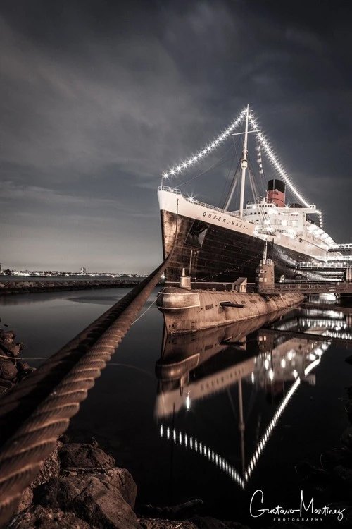 The Queen Mary - 从 Port, United States