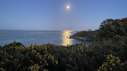 Rozel Fort - から White Rock Carpark, Jersey