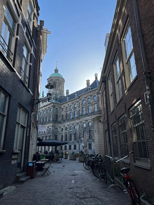 Royal Palace Amsterdam - Aus Eggertstraat, Netherlands