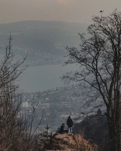 Uetliberg - Desde Viewpoint, Switzerland