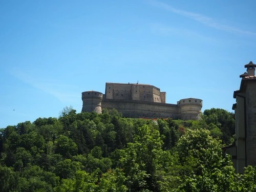 San Leo Castle - Aus City of San Leo, Italy