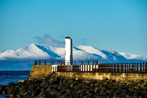 Arran Lighthouse - Van Ayr Beach, United Kingdom